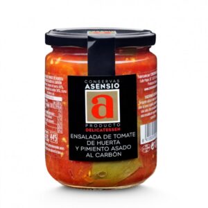 ENSALADA DE TOMATE CON PIMIENTO ASADO. ASENSIO. AD