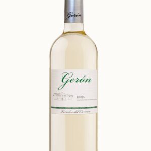 BOTELLA VINO BLANCO "GERON". AD