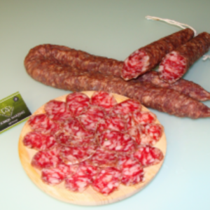 Salchichón extra artesano. Sarta 400 g aprox.