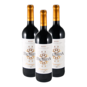 Vino Tinto Crianza Promesa 2018. Caja de 6 botellas de 75 cls.