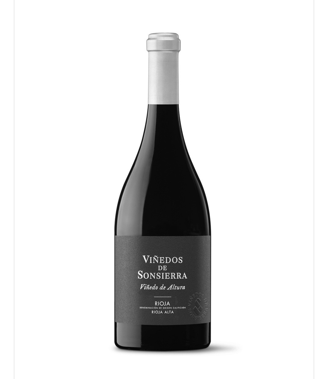BOTELLA VIÑEDO DE ALTURA SONSIERRA AD