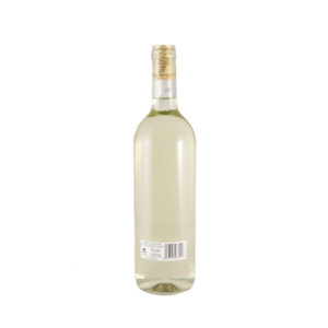 Vino joven Blanco . 1 botella de 75 cls.