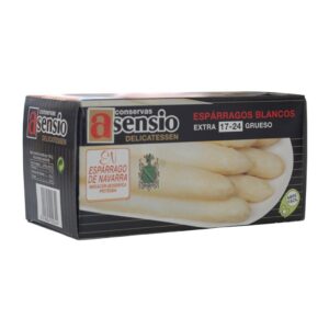 Espárragos Blancos 17/24 Extra 1kg (790 g) Muy Gruesos. D.O.Navarra